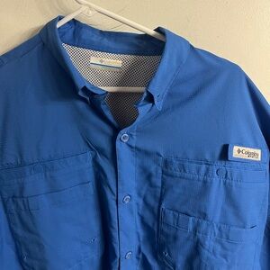 Men’s Columbia PFG Button-Up